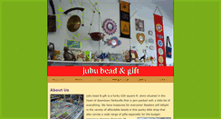 Desktop Screenshot of jububeads.com